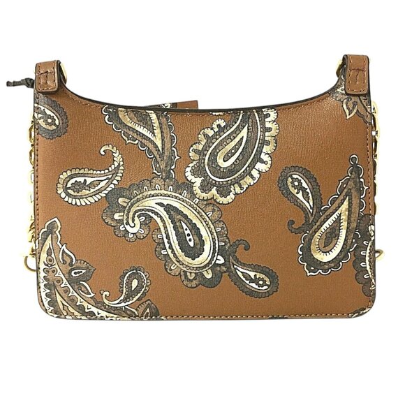 Michael Kors NWT Studio Paisley Natalie Medium Chain Messenger - Picture 3 of 6